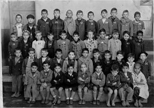 ECOLE GAMBETTA GARCONS 1947 CP MELLE BOISSOZON